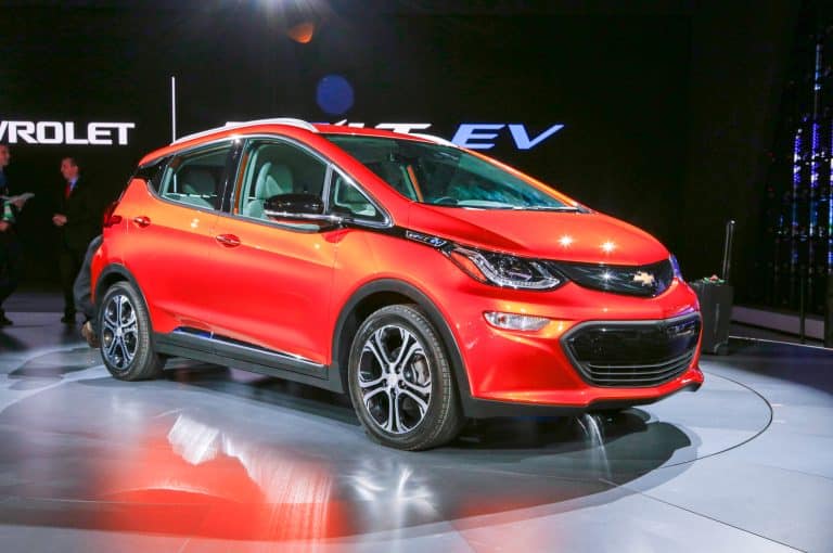 La conception d’une Chevrolet Bolt EV en vue