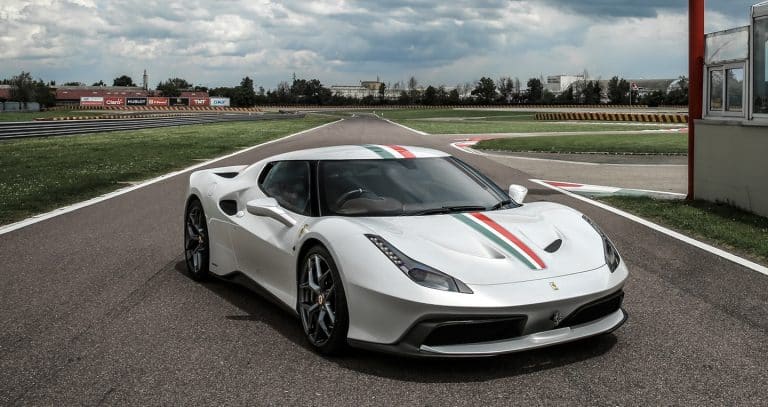 Une personnalisation de la Ferrari 458